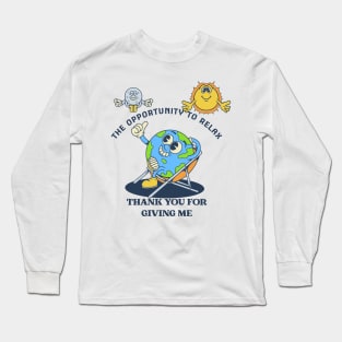 relaxation of the earth Long Sleeve T-Shirt